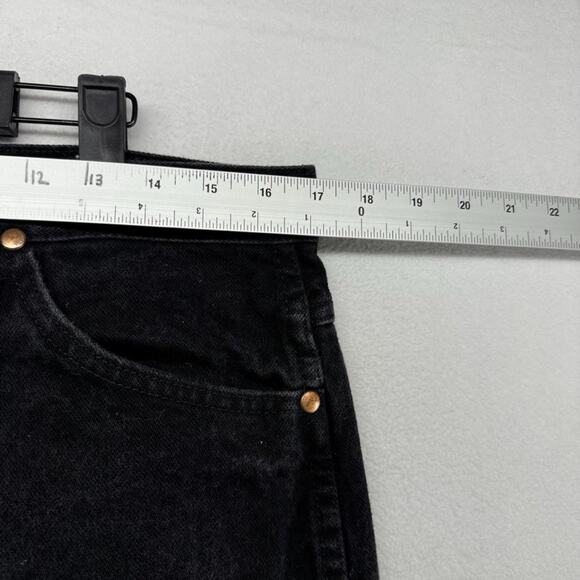 VIntage Wrangler Jeans Men's 34x32 Black 936 Cowboy Cut Slim Fit Denim Western - Picture 5 of 10